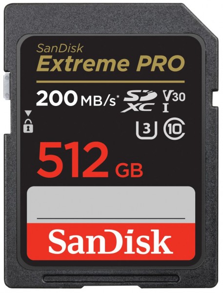 SDXC Extreme Pro (512GB) Speicherkarte