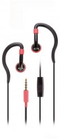 Sports Active In-Ear-Kopfhörer mit Kabel coral