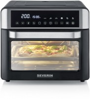 TO 2077 Mini-Backofen schwarz/edelstahl