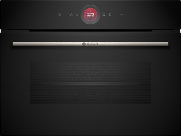 CBG7741B1 Einbaubackofen schwarz, 47 l, schnelles Vorheizen, WLAN, pyrolytische Selbstreinigung, 59,4 cm breit, A+, Serie 8