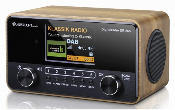 DR 865 DAB Radioempfänger