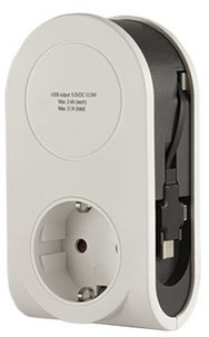 USB-Ladegerät Flex 3in1 weiß