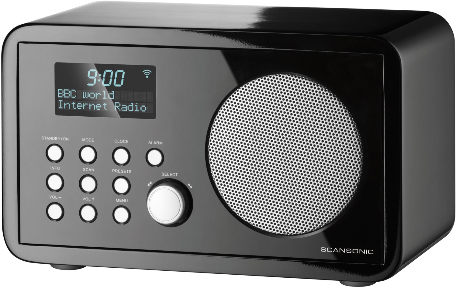 Image of IN 200 Internetradio schwarz