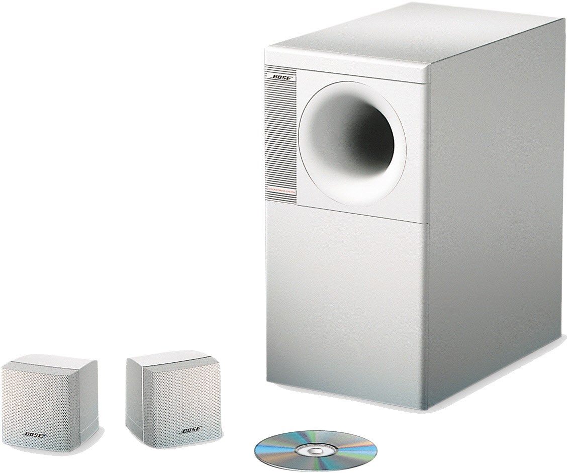 Image of Acoustimass 3 Serie IV/ Set Stereo Subwoover System weiß