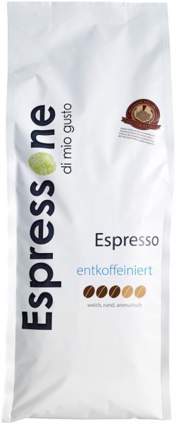 Bio Espresso "entkoffeiniert" 500g Kaffeebohnen