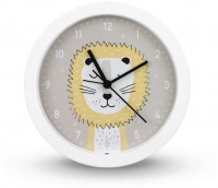 Kindertischuhr Lucky Lion 00186433 weiss