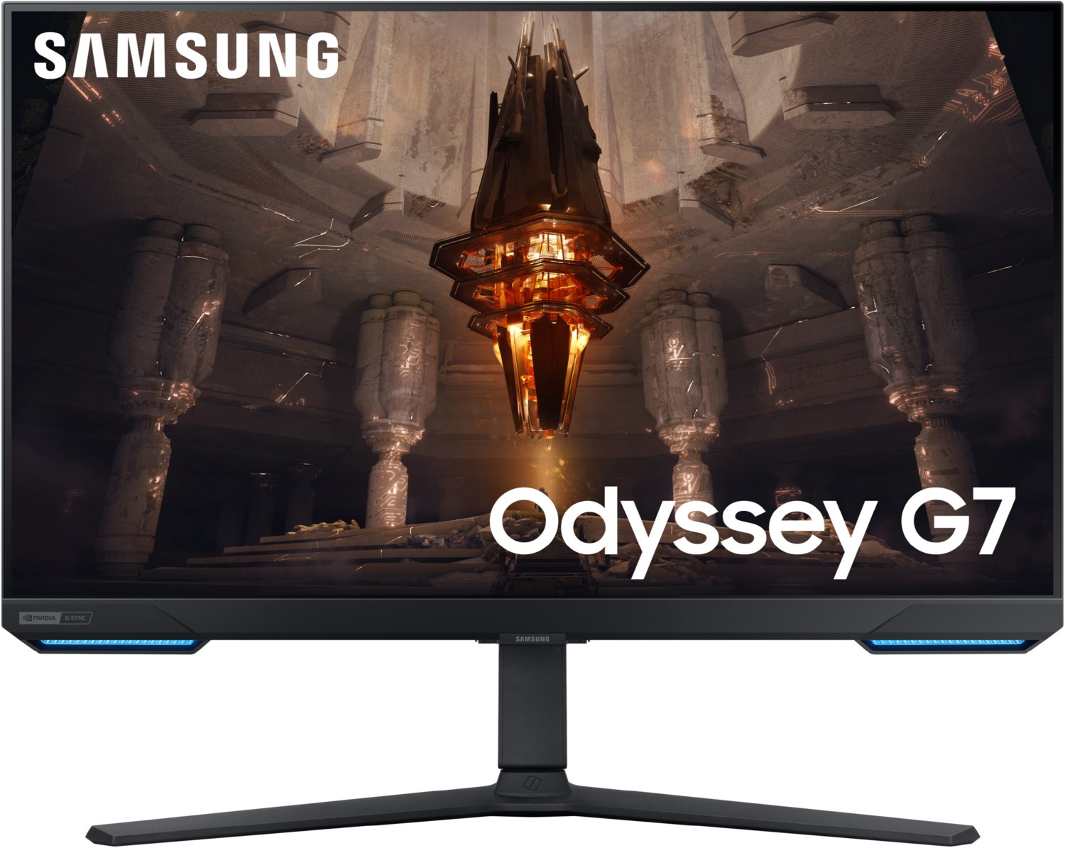 Odyssey G7 S32BG700EU 80 cm (32") Smart Gaming Monitor schwarz, Widescreen 4K UHD (3840x2160), 1 ms Reaktionszeit, integrierte Lautsprecher