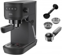 EC7-1-6BO Siebträgermaschine obsidian schwarz