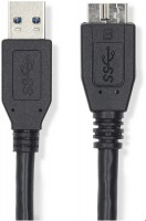 CCGL61500BK05 USB 3.2>Micro-B 0,5m Stecker > Stecker schwarz