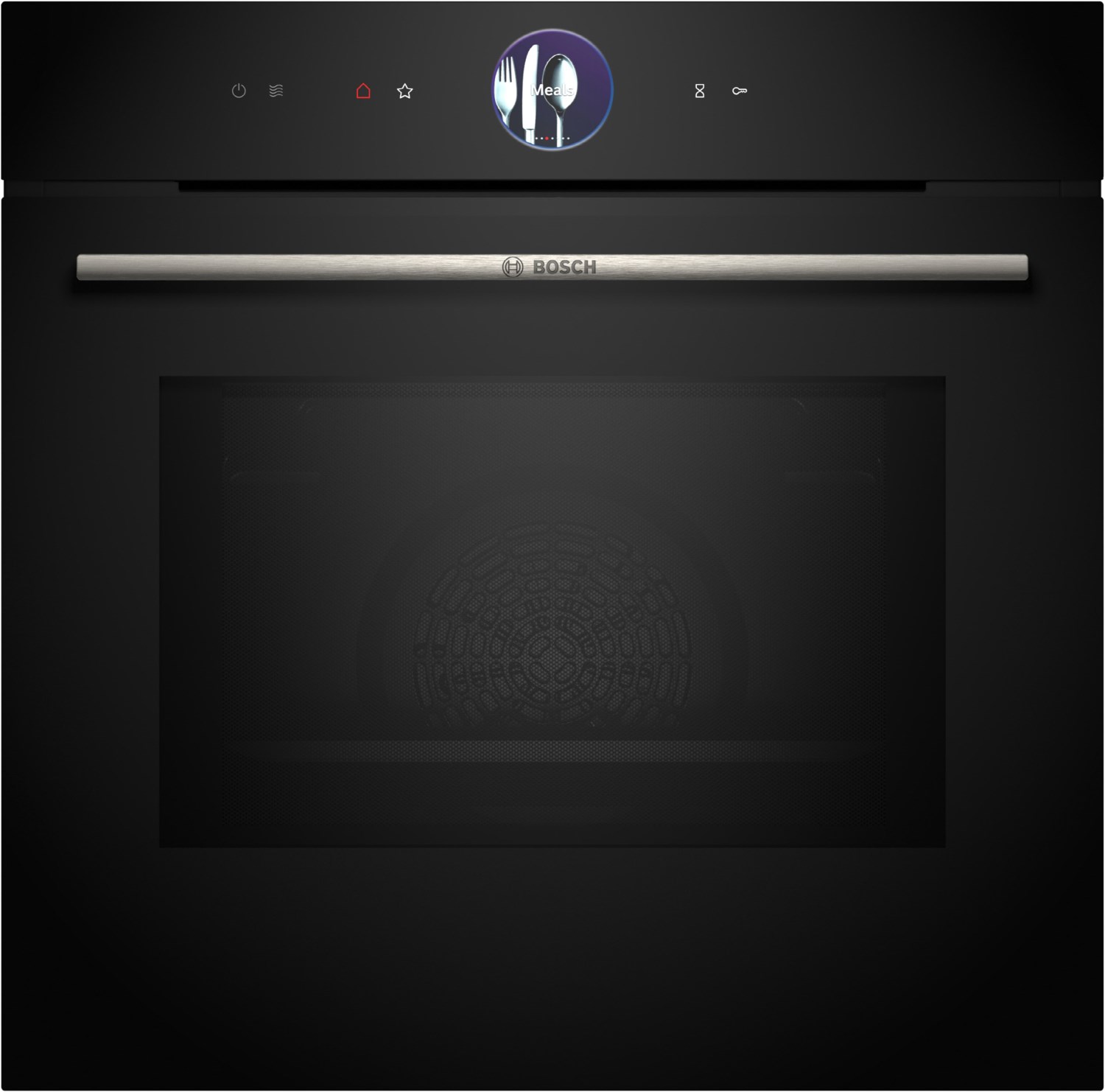 Bosch HMG776NB1 Serie 8 Einbau-Backofen mit Mikrowellenfunktion 60 x 60 cm - Schwarz