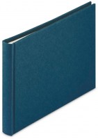 Buch-Album Wrinkled 24x17cm 36 weiße Seiten blau