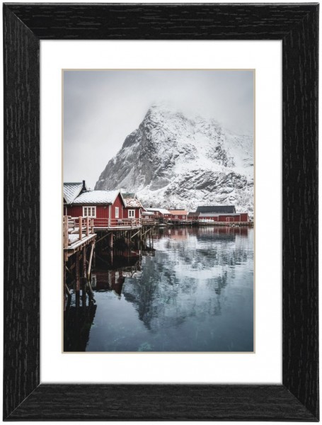 Holzrahmen Oslo 10x15cm schwarz