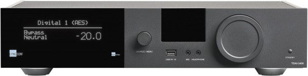 TDAI-3400 Vollverstärker Stereo mit RoomPerfect schwarz