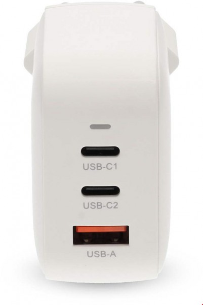 WGCHA70WWT GaN Netzladegerät (70W) USB, 2x USB Type-C weiß