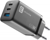 Dual USB-C/USB GaN Ladegerät (65W) schwarz