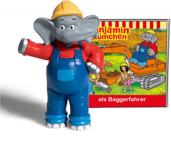 Tonies Hörfigur - Benjamin Blümchen als Baggerfahrer
