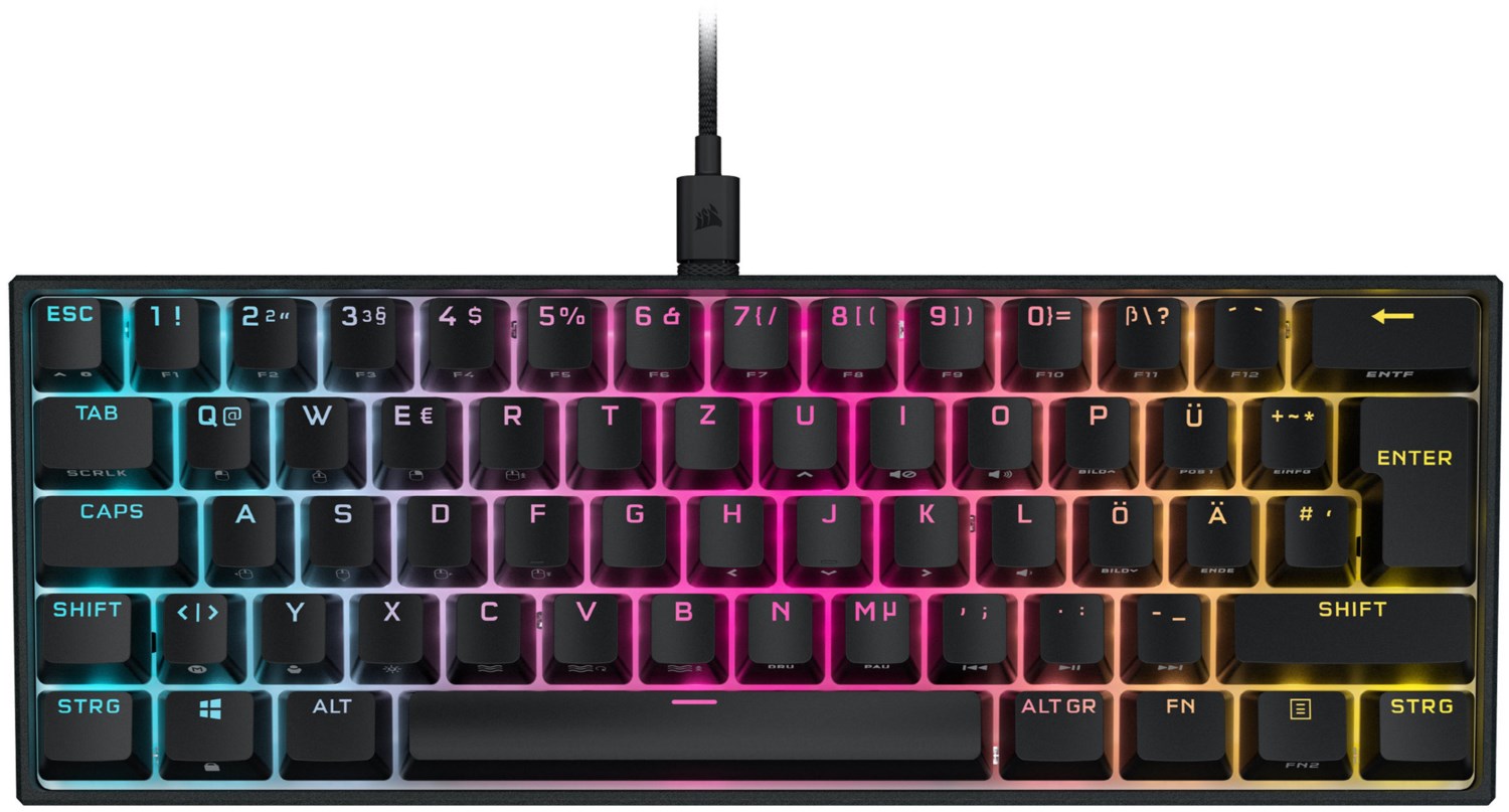 K65 RGB Mini (DE) Gaming Tastatur
