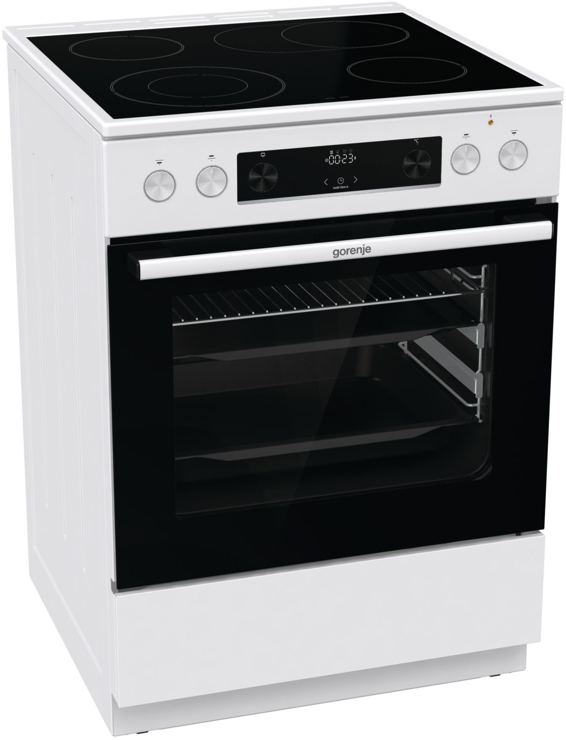Image of Advanced Line GECS6C70WPA Elektroherd mit Glaskeramikfeld weiß