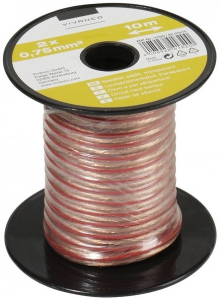 Lautsprecherleitung (10m) (2x 0,75mm²)