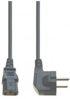 SW 14 Kaltgeräte-Kabel (2m) schwarz