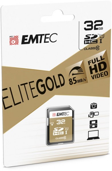 SDHC Class 10 EliteGold (32GB) Speicherkarte