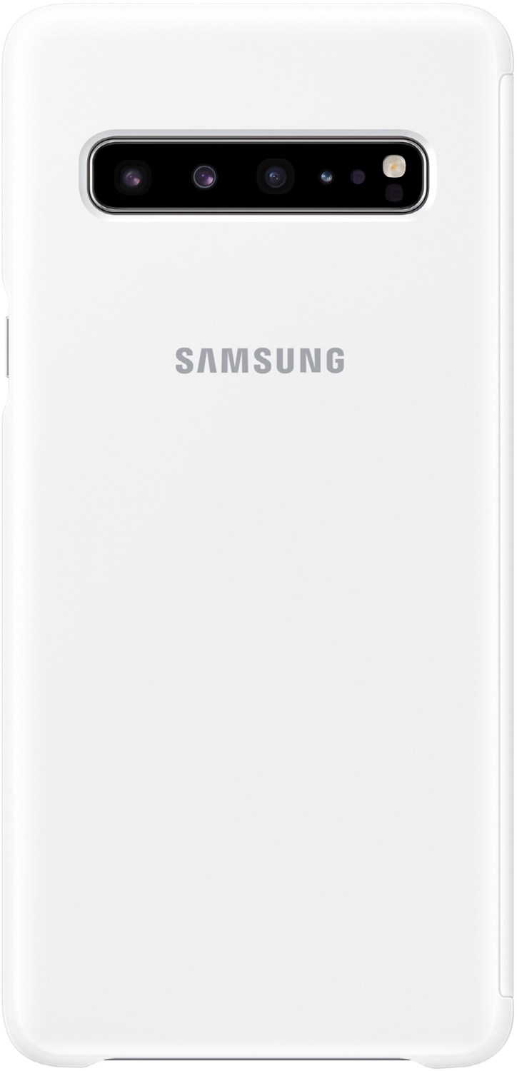 Clear View Cover für Galaxy S10 5G weiß