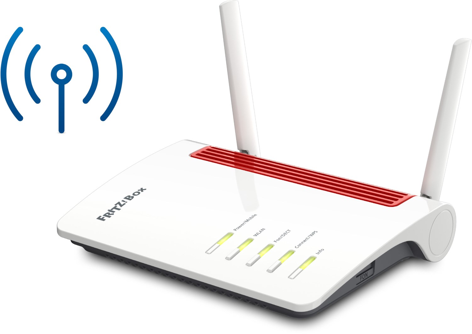Image of FRITZ 6850 4G - FRITZ!Box - 6850 4G/LTE - WLAN-Router