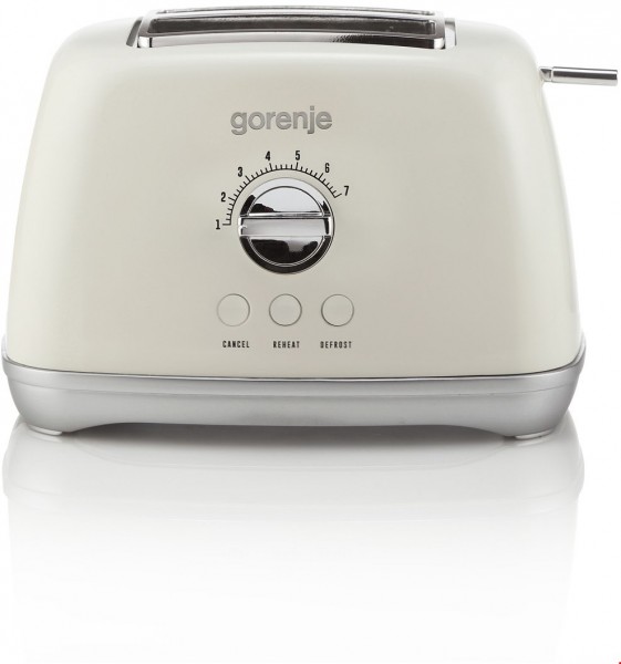T900RL Kompakt-Toaster champagner