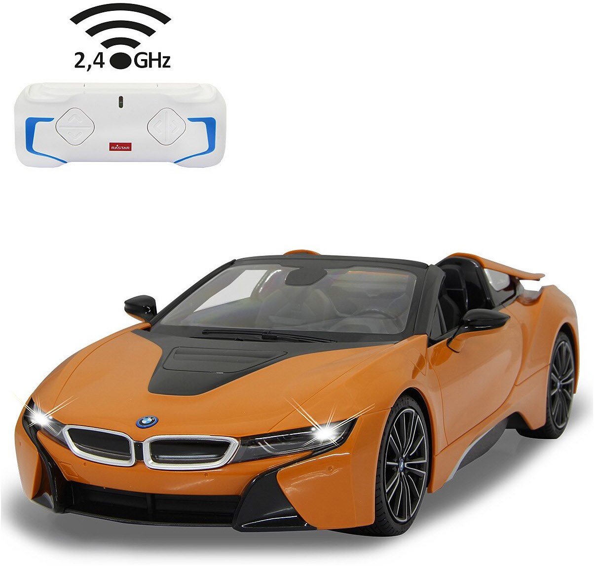 Image of BMW i8 Roadster (1:12) RC Auto orange