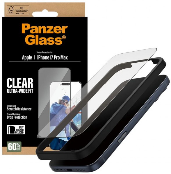 Displayschutz Ultra-Wide Fit für iPhone 17 Pro Max