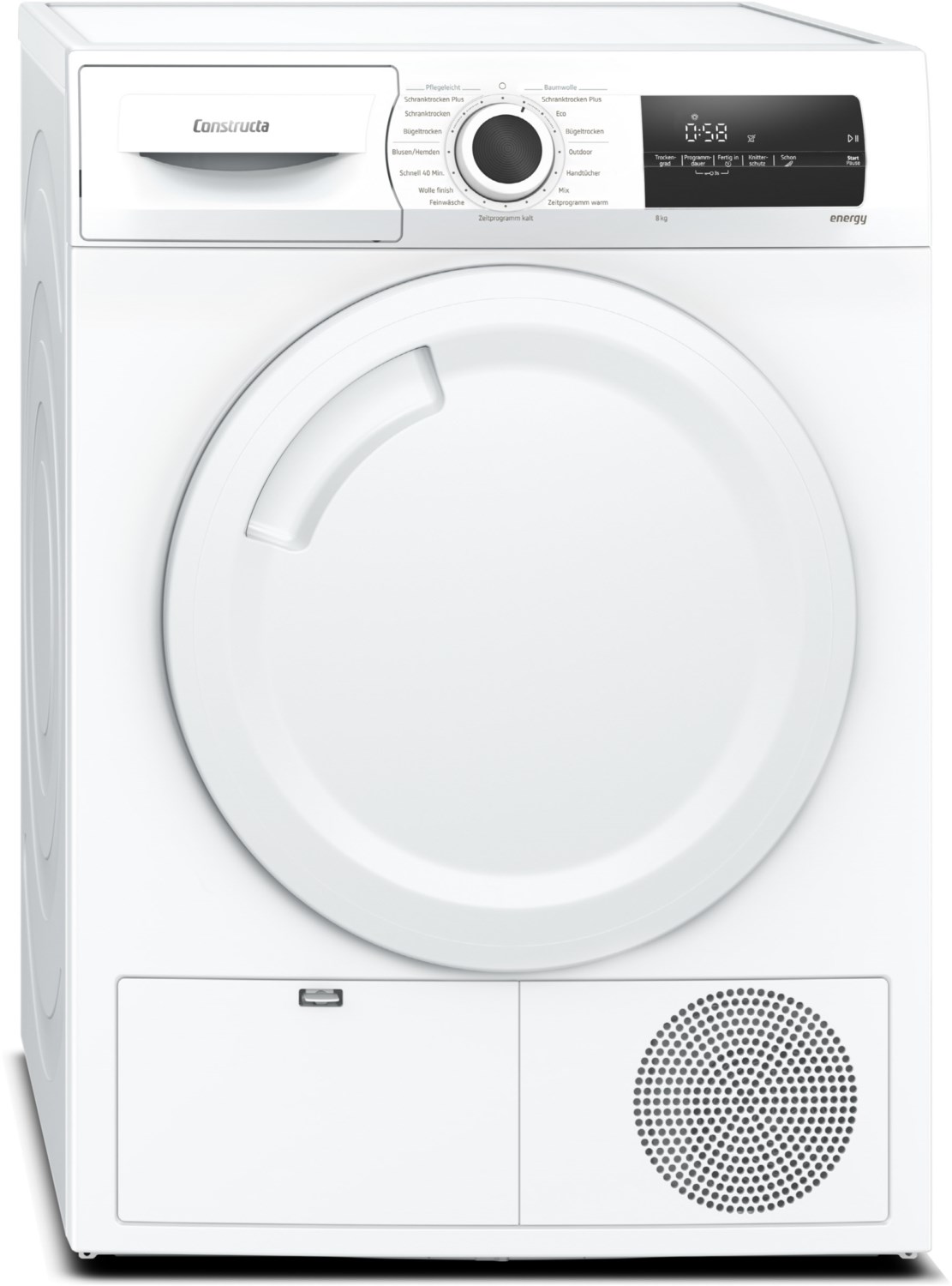 Image of CWK3R208 Wärmepumpentrockner weiss