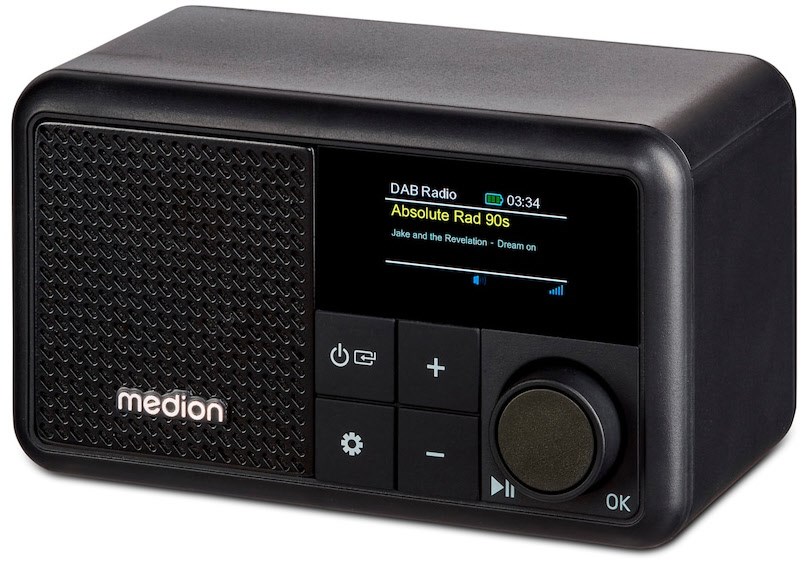 Life S66822 (MD44822) Kofferradio mit DAB/DAB+ grau