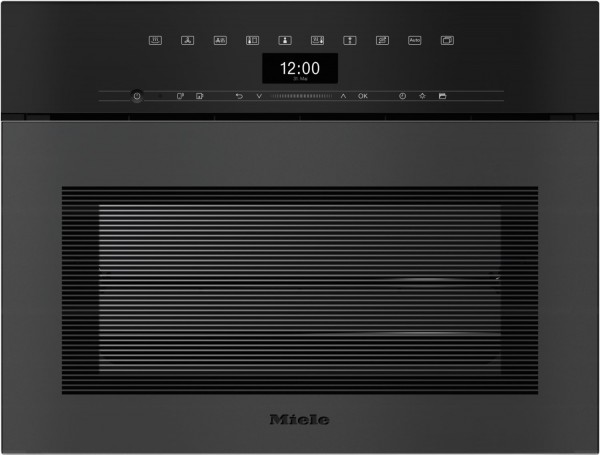 DGC 7440 HCX Pro 125 Gala Ed Elektro-Backofen mit Dampfgarer obsidianschwarz, 47 l, schnelles Vorheizen, SousVide-Funktion, 59,5 cm breit, A+