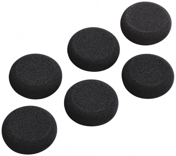 Ersatzohrpolster Ø45mm (6Stk.) schwarz