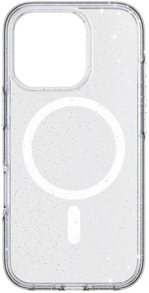 Mag Glitter Case für iPhone 16 Pro transparent