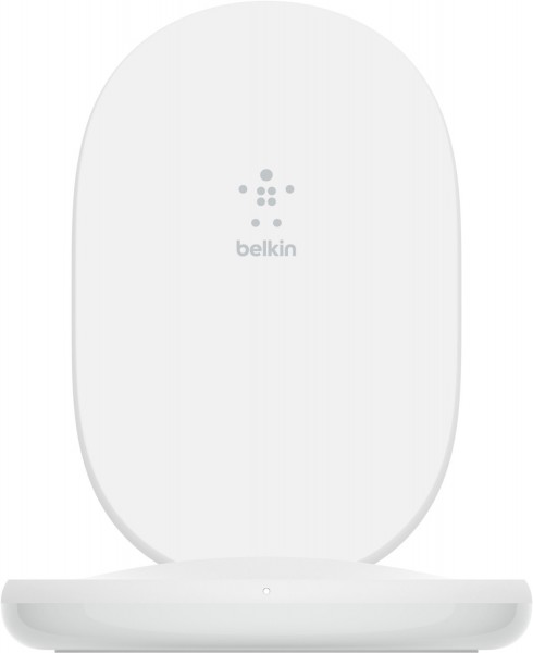 Drahtlos Ladeständer (15W) mit Netzteil (24W) weiß