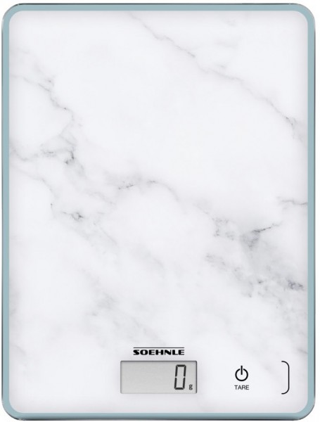 Page Compact 300 marble Küchenwaage marmor