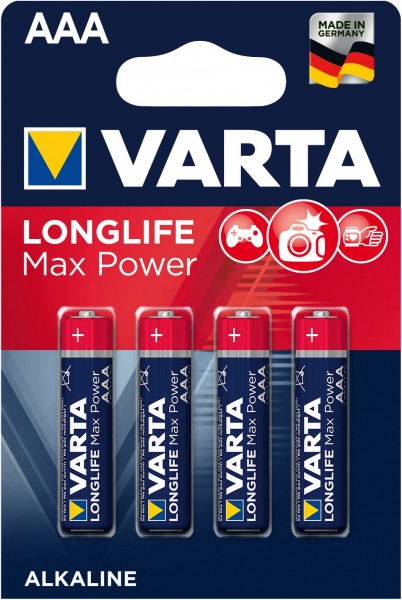 Max Tech AAA 4er Blister Micro-Batterie