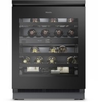 KWTUS 7074 F Unterbau-Weintemperierschrank obsidianschwarz