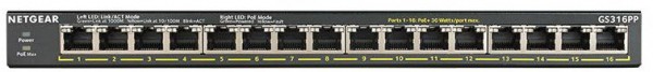 GS316PP 16-Port Gigabit Ethernet Switch