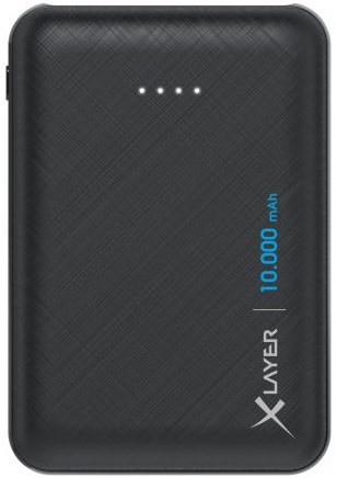 Micro (10.000mAh) Powerbank schwarz