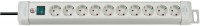 Premium-Line Steckdosenleiste 10-fach (3m) lichtgrau