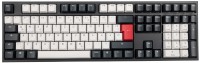 One 2 Tuxedo MX-Red (DE) Gaming Tastatur schwarz/weiß