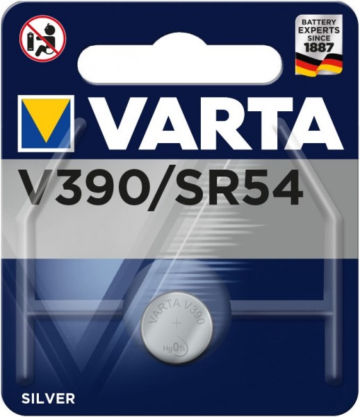 V390 1er Blister Knopfzelle