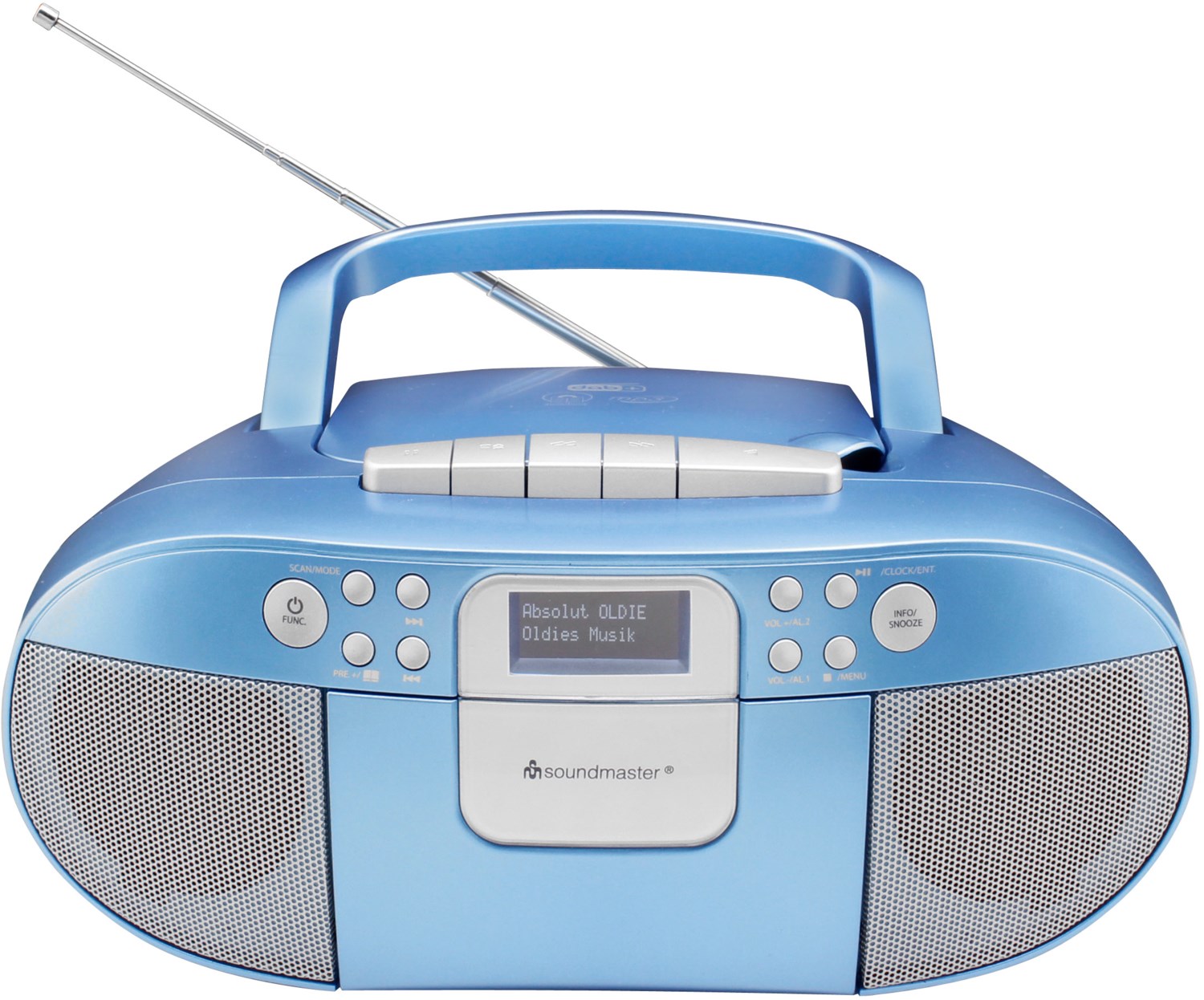 SCD7800BL CD/Radio-System blau