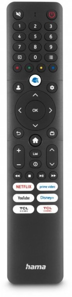 Universal-Fernbedienung für TCL TVs schwarz
