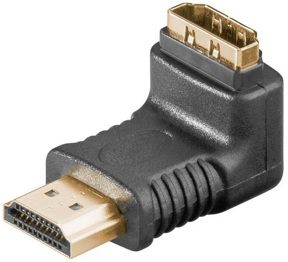 HDMI Winkeladapter Stk. auf Kuppl.