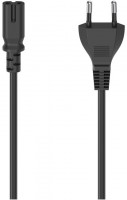 Netzkabel mit Eurostecker (1,5m) schwarz