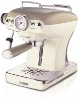 Vintage Espressomaschine Siebträgermaschine cream, 15 bar, 0,9 l