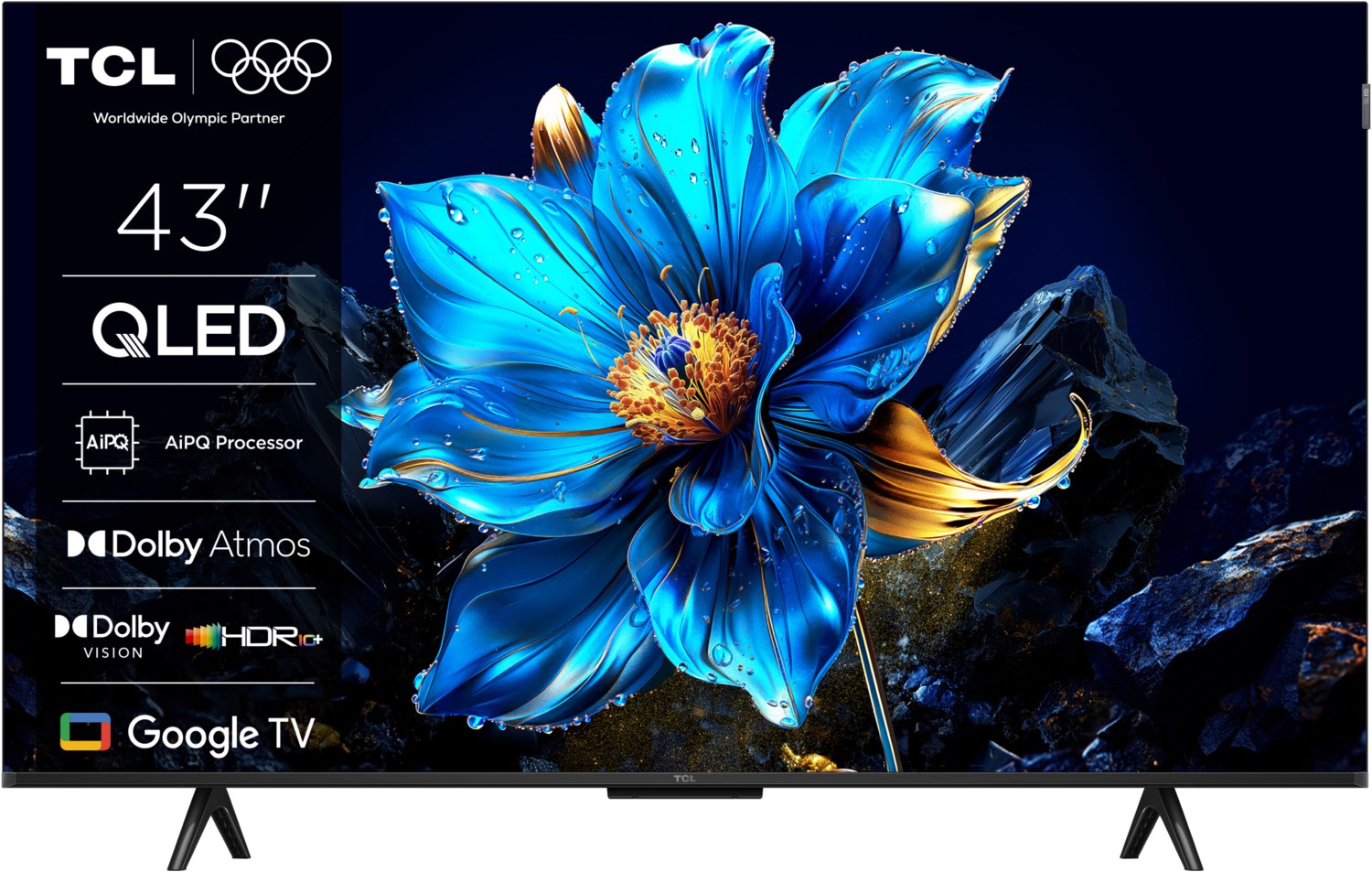 Image of 43P79K 100 cm (40") QLED-TV brushed metal